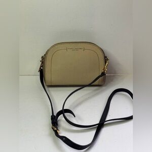 Marc Jacobs Beige Leather Playback Crossbody Bag